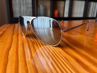 Gafas de sol SKULL RIDER plateadas