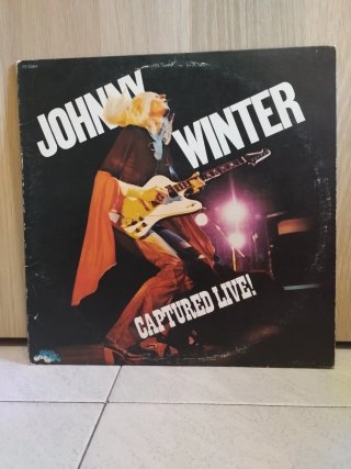 Johnny Winter Vinilo Captured Live!