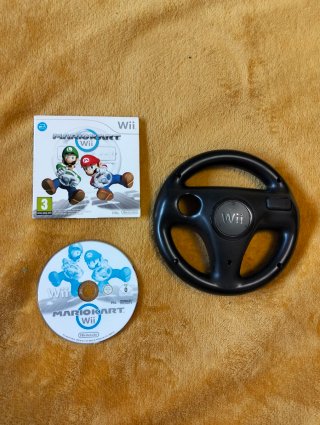 Mario Kart Wii + Volante Original