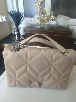 Bolso de hombro Parfois beige