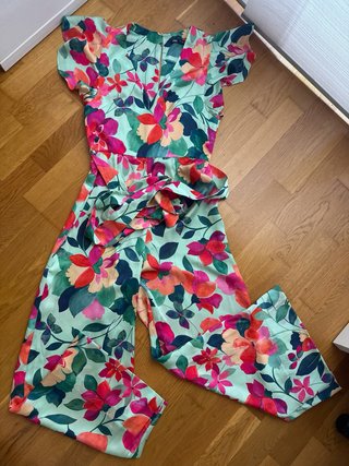 Mono Pantalón Zara Estampado Talla S