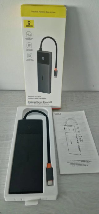 Baseus HUB USB-C 10 en 1 HDMI 8K 10Gbps