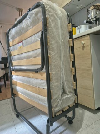 Cama Plegable COSTWAY 80x190 cm