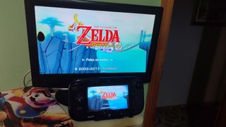 Consola Nintendo Wii U Negra + TV