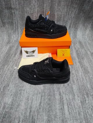 Zapatillas Louis Vuitton Trainer Negras
