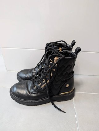 Botines Xti Negros Talla 34