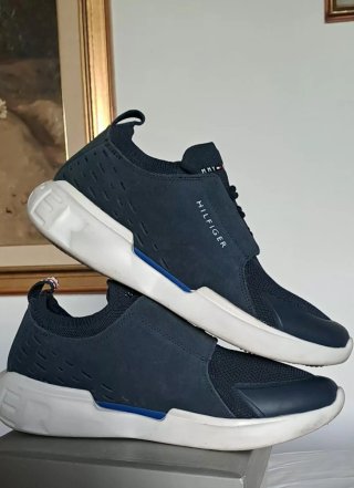 Scarpe uomo Tommy Hilfiger blu taglia 41