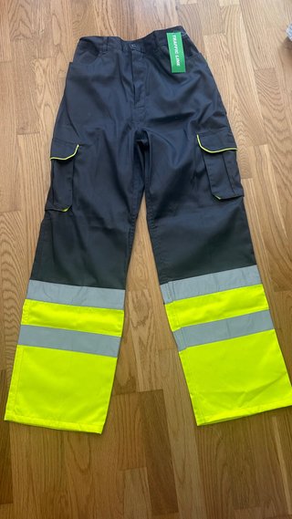 Pantalón de trabajo reflectante Talla S