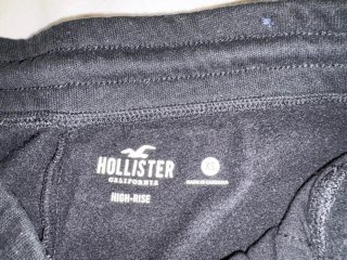 Pantalón de chándal Hollister negro