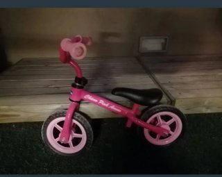 Bicicleta sin pedales Chicco Pink Arrow
