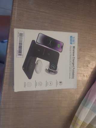 Base Cargador Inalámbrico 3 en 1 Plegable