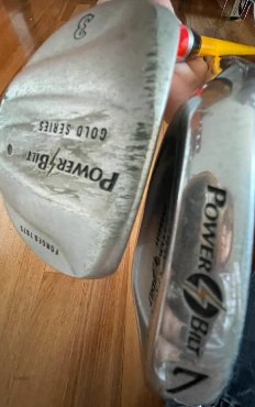 Set 2 Mazze Golf Power Bilt Gold Series (Mancino)