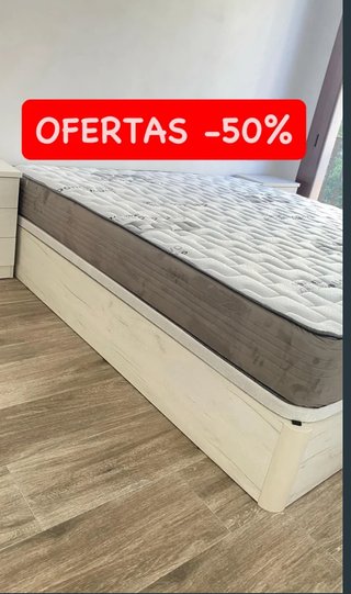 Liquidación: Camas y Colchones -50%