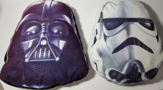 Cojines Star Wars: Darth Vader y Stormtrooper