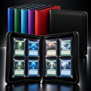 Binder Top Loader 128 Cartas 4 Pockets Pokémon TCG