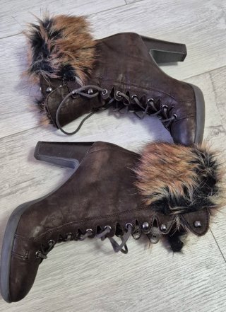 Botines Janet Sport con pelo