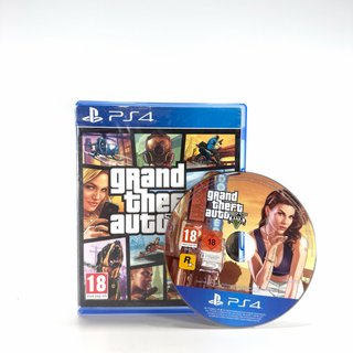 Grand Theft Auto V PS4 con mappa
