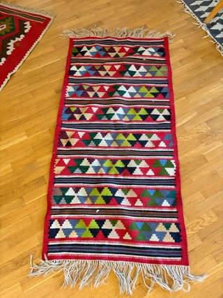 3 Tappeti Kilim Artigianali 150x70cm