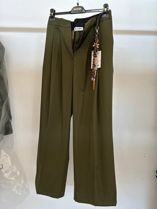 Pantalone elegante a gamba larga - nuovo con...