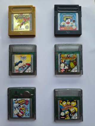Lote de 8 Juegos para Game Boy Color