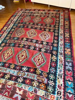 Alfombra Kilim Grande Vintage 290x200cm
