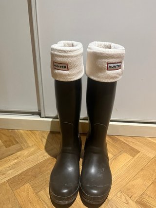 Botas Hunter Marrones + Calcetines Talla 38