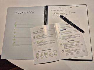 Rocketbook Core Cuaderno Inteligente Negro