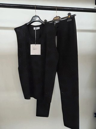 Tuta pioggia strass Odi et amo nuova con...