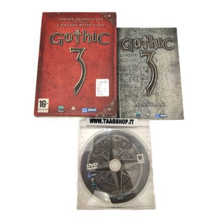 GOTHIC 3 PC BIG BOX CON ART E MAPPA COMPLETO SHIP