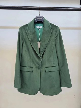 Blazer monopetto velluto - nuovo con cartellino