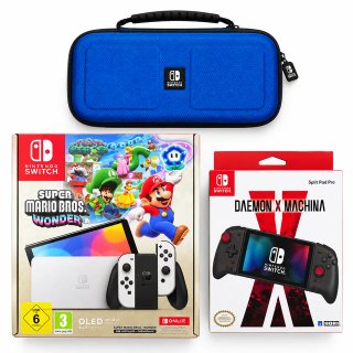 Nintendo Switch OLED Blanca + Juegos