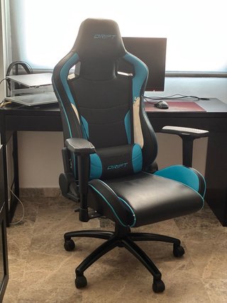 Silla Gaming Drift Negra y Azul