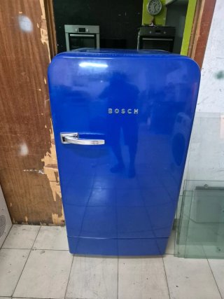 Nevera Bosch Estilo Retro Azul