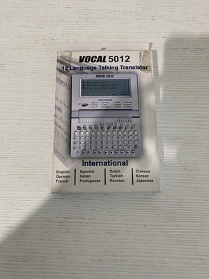 Traduttore Parlante 12 Lingue VOCAL 5012...