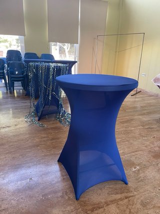 Fundas Elásticas para Mesa Alta de Cóctel