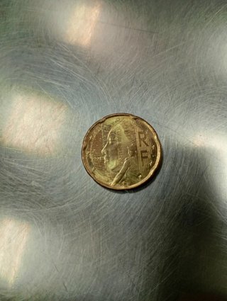 Moneda 20 céntimos Josephine Baker