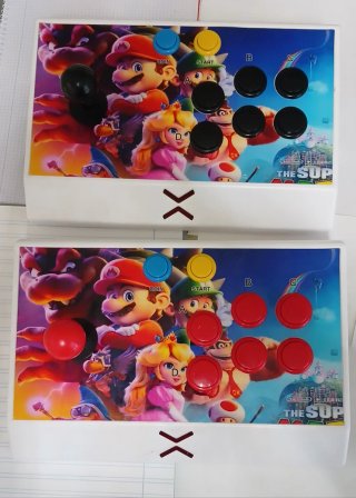 2 Mandos Arcade Super Mario