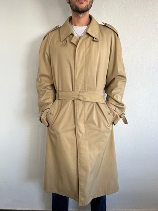 Gabardina Vintage Lord Beige