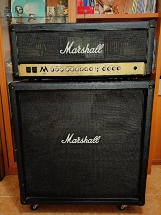 Amplificador Marshall MA50H + Pantalla M412B
