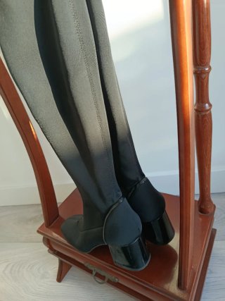 Botas Altas Negras