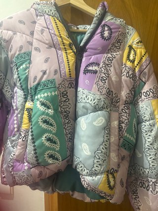 Plumas acolchada patchwork