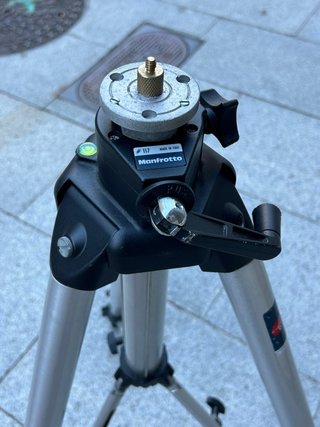 Trípode Manfrotto 117 para foto y video