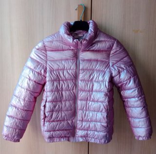 Piumino bambina rosa