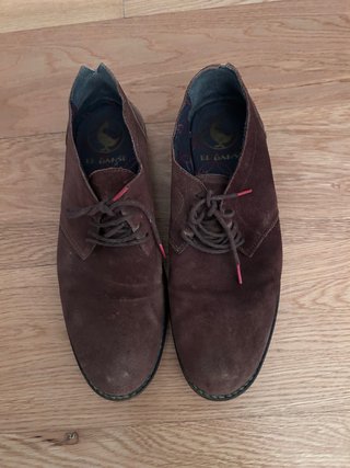 Zapatos El Ganso Serraje Marrones