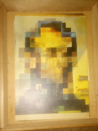 2 Tarjetas Postales Salvador Dalí