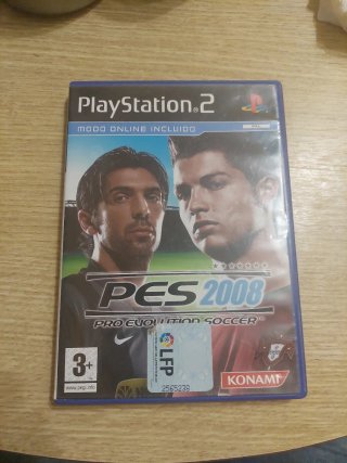 PES 2008 (Pro Evolution Soccer) - PS2