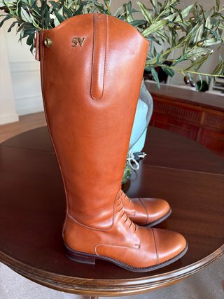 Botas de Equitación 5V de Cuero