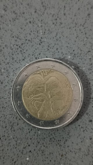 2 euro commemorativo Francia 2017 Auguste Rodin
