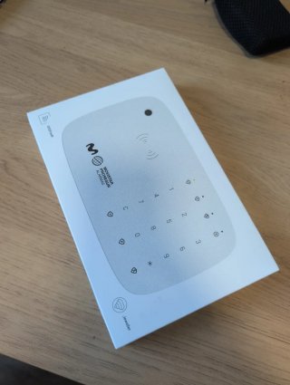 Teclado Ajax Combi con sirena y lector contactless