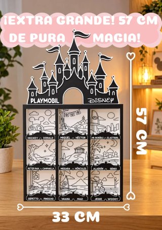 Expositor Playmobil Disney Grande 57x33cm